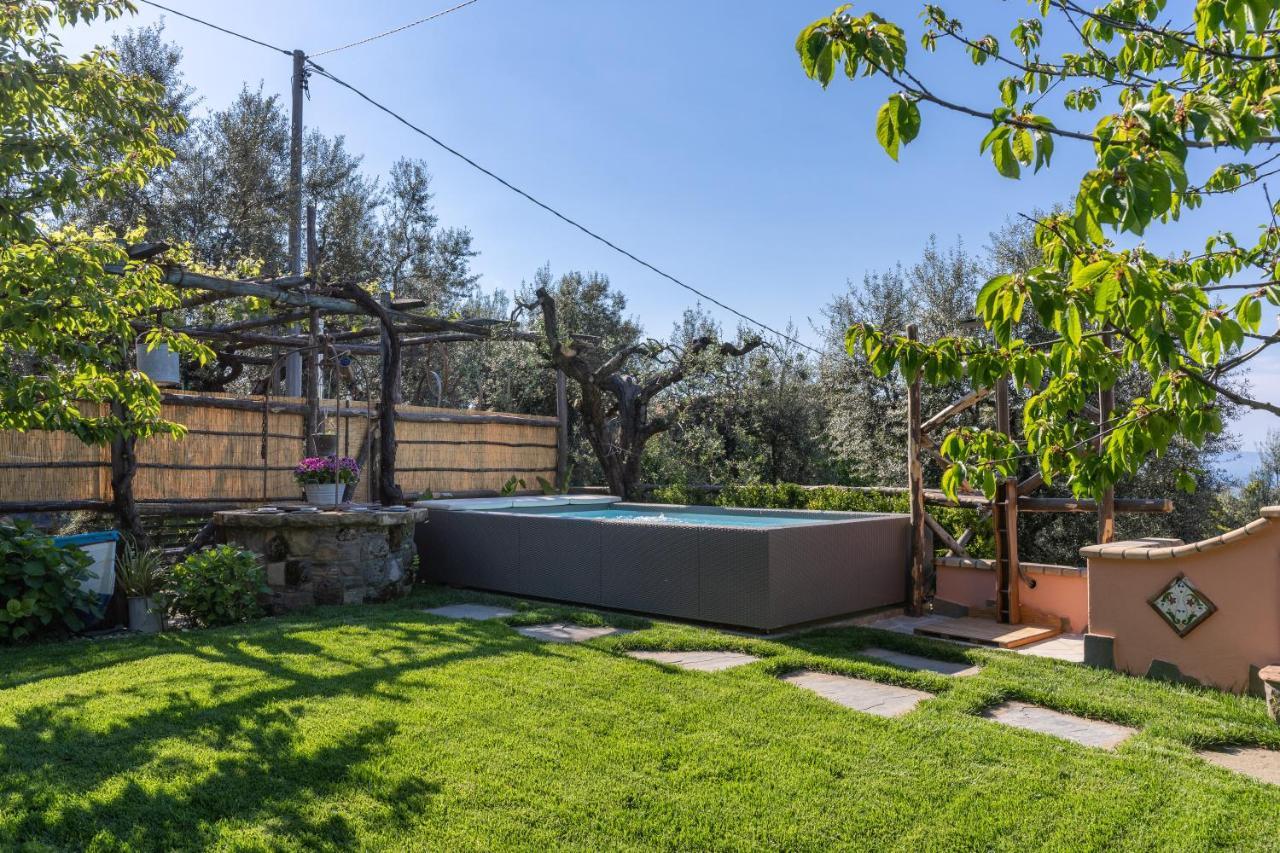 Villa Caruso Private Heated Pool & Sea View Sorrent Exterior foto