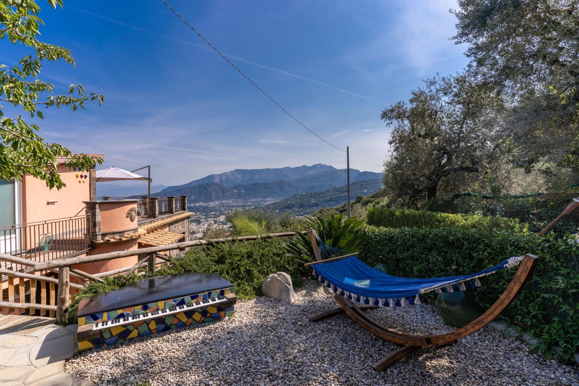 Villa Caruso Private Heated Pool & Sea View Sorrent Exterior foto