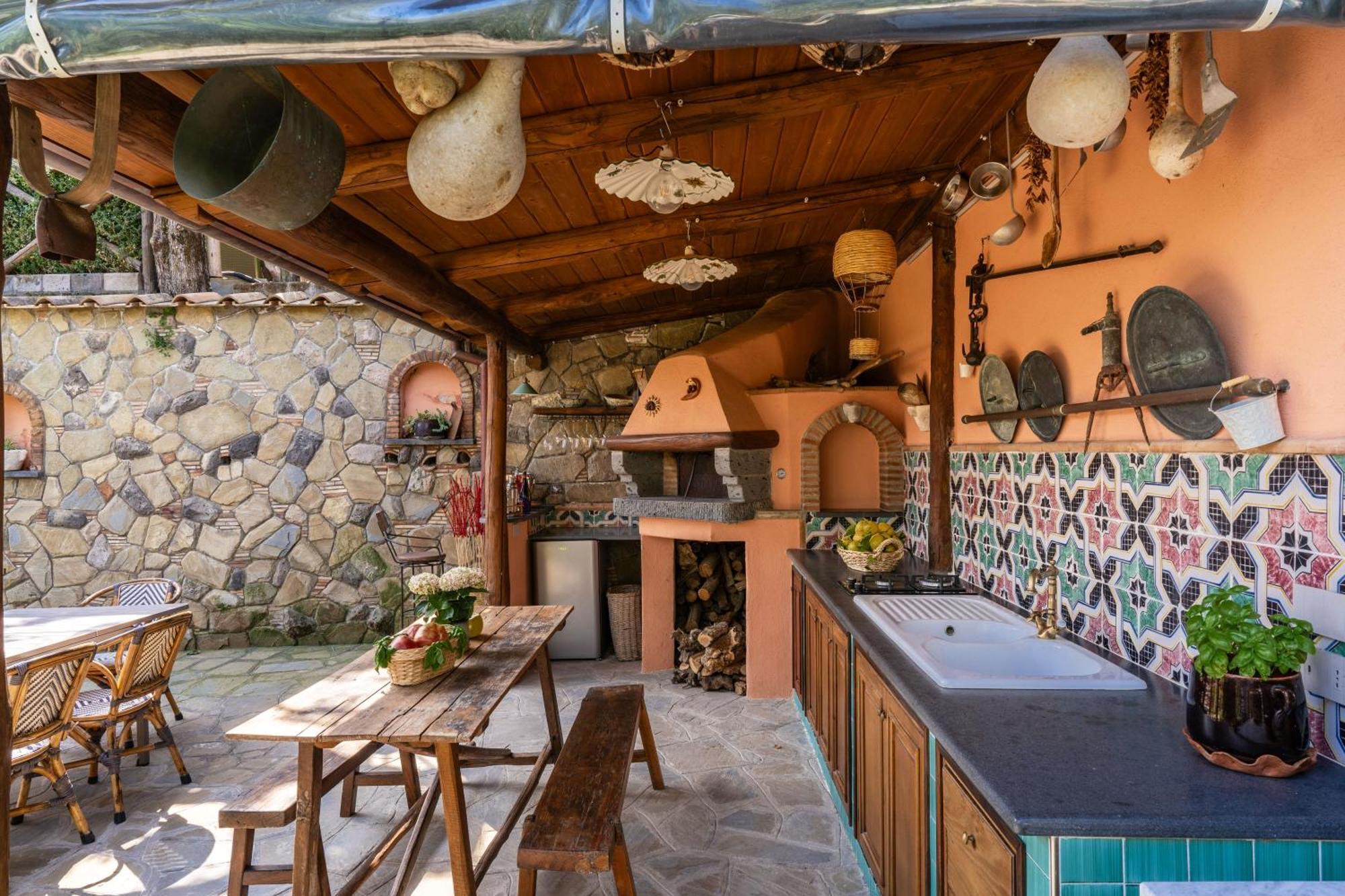 Villa Caruso Private Heated Pool & Sea View Sorrent Exterior foto